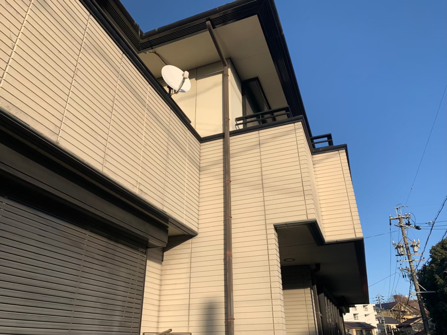 サイディング表面の剥がれが見られた瑞穂区K様邸の外壁塗装前