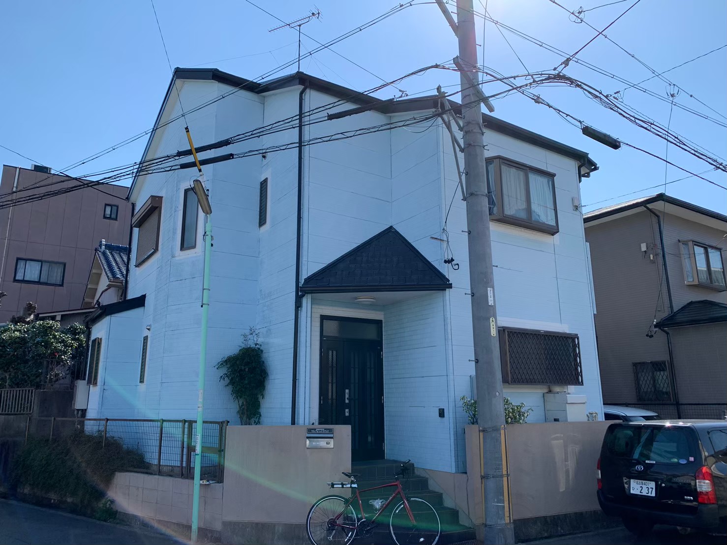 瑞穂区 戸建て外壁塗装 Before