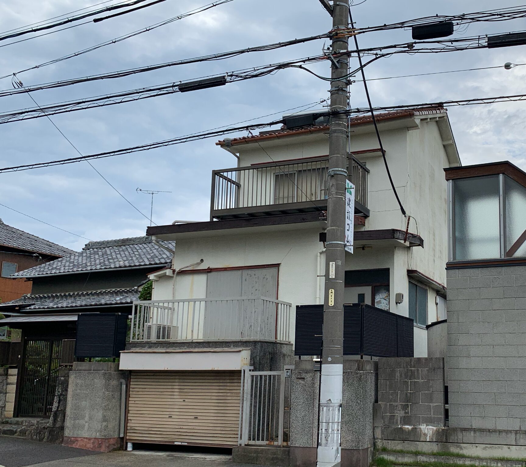 昭和区 戸建て外壁・屋根塗装 Before